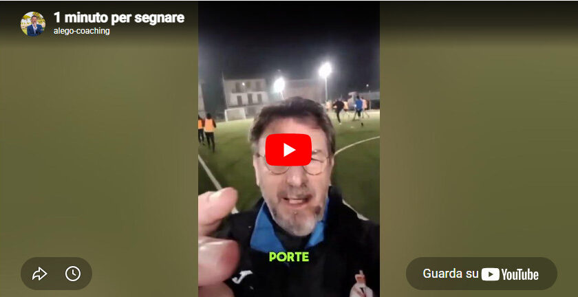 Un minuto per segnare